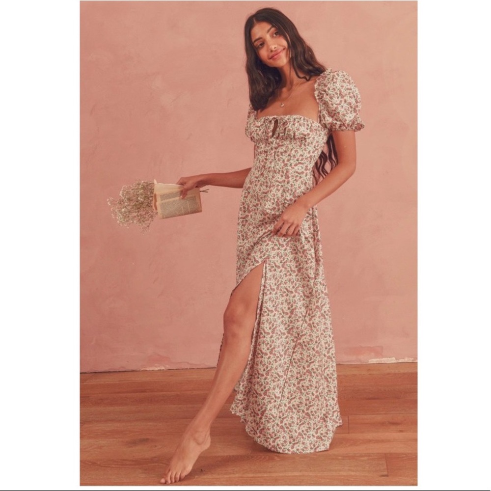 Romantic Maxi floral dress